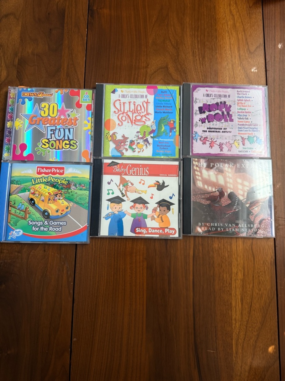 Kids Music 6 CD Bundle - Fisher-Price Little People , baby Genius , child’s song
